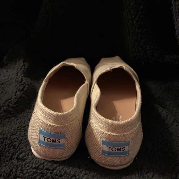 Gently used, Burlap Toms - Picture 3 of 4